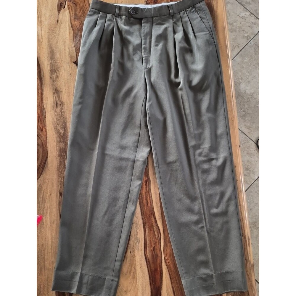 Pronto Uomo- Worsted Wool Trousers